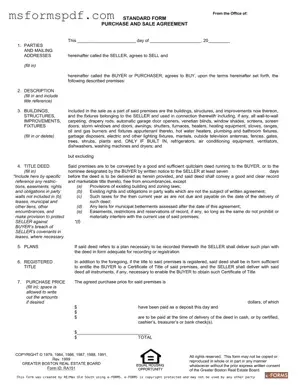 Free Massachusetts Real Estate Template in PDF